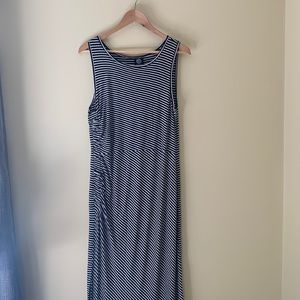 Stripe Maxi dress